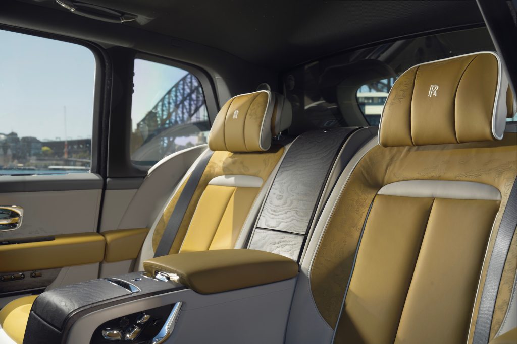 2025 Rolls Royce Cullinan Series II Australia rear seats