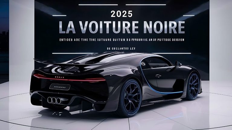 Bugatti La Voiture Noire 2025